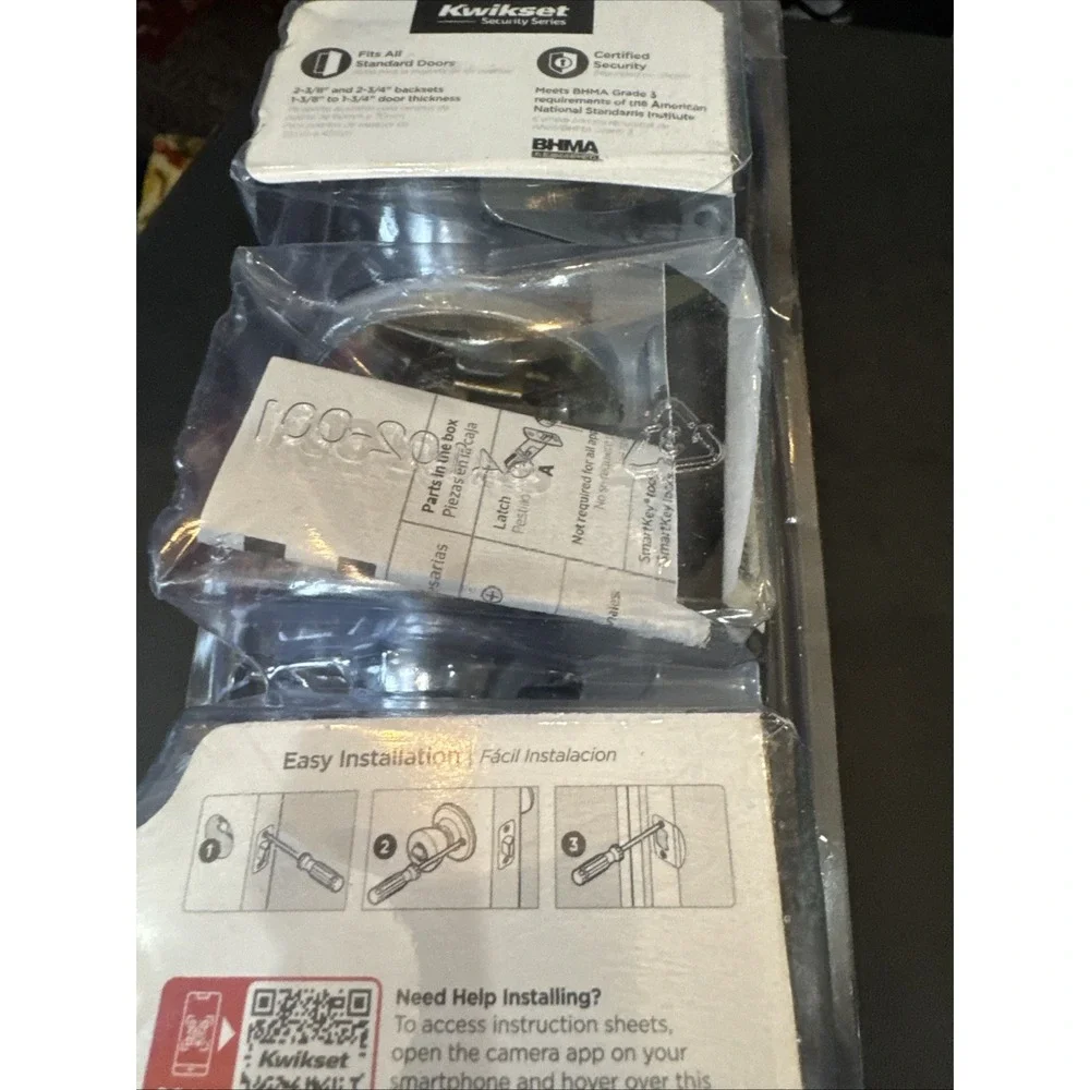 Kwikset 400T-26 Tylo Entry Door‎ Lock - Satin Nickel Finish